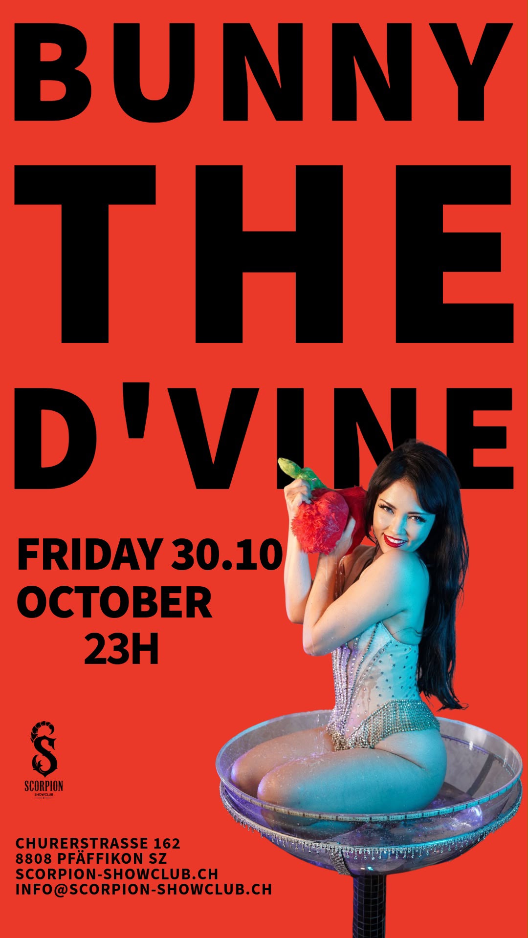 Bunny The D’Vine – Freitag, 30. Oktober, 23:00 Uhr